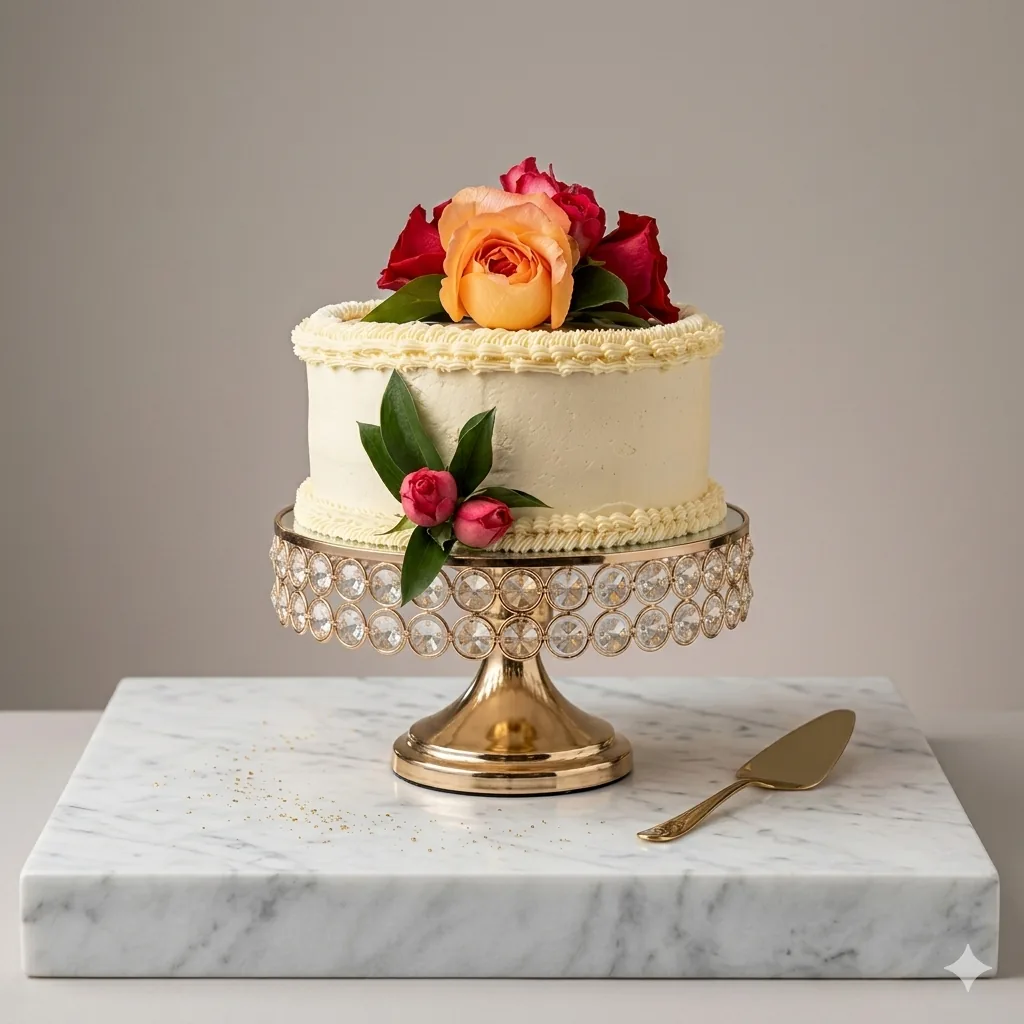A custom Heavenly Bites cake