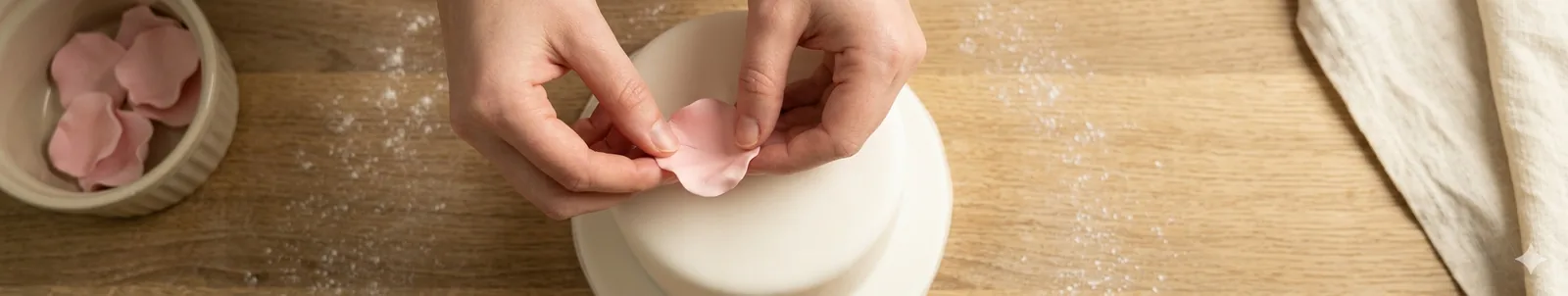 Handcrafted cake made with love